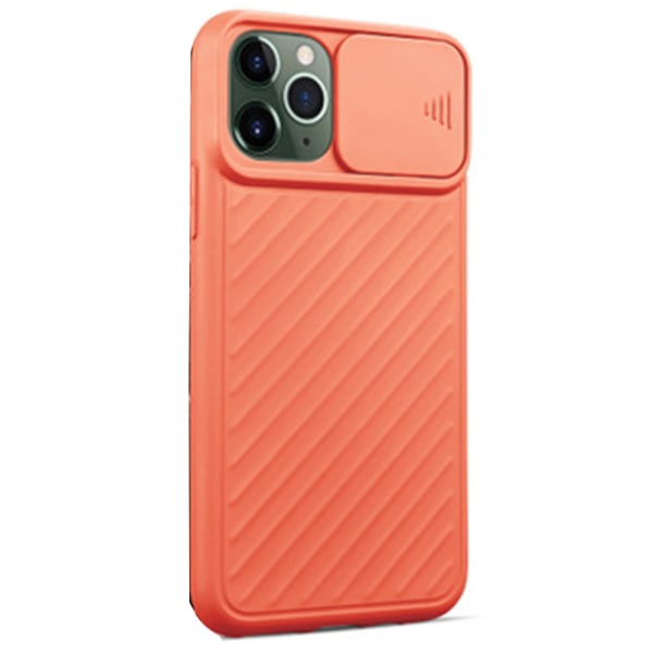 Tehokas kansi kameran suojalla - iPhone 11 Pro Orange