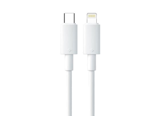 1M USB-C till Lightning Kabel - Snabbladdning 30W Svart