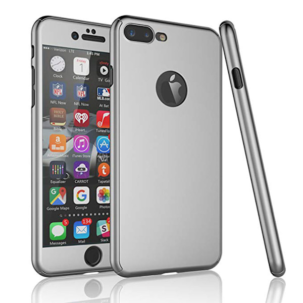 Stilrent Smart Skyddsfodral för iPhone 7 PLUS  (Hög kvalitet) Svart