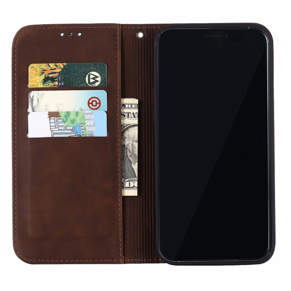 Lommebokdeksel - iPhone 12 Mörkblå