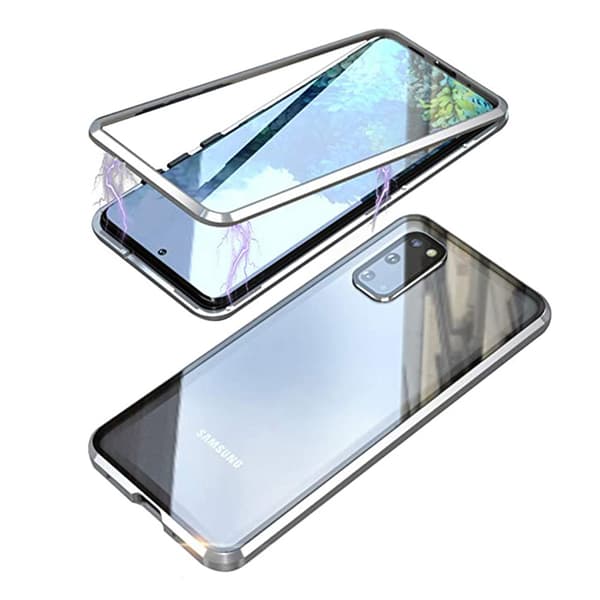 Dubbelsidigt Magnetiskt Skal - Samsung Galaxy S20 Guld