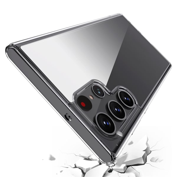 Stötdämpande TUNT Skal - Samsung Galaxy S23 Ultra Svart