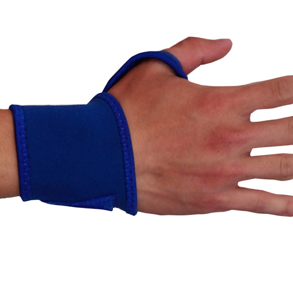Ergonomisk håndleddsskinne/håndleddsstøtte Blå