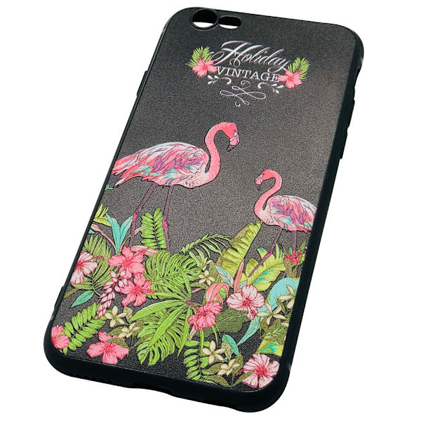 Skyddande skal i Silikon till iPhone 6/6S FLAMINGO