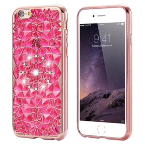 iPhone 6/6S - Eksklusivt Glitter Cover "Diamond" høj kvalitet Genomskinlig
