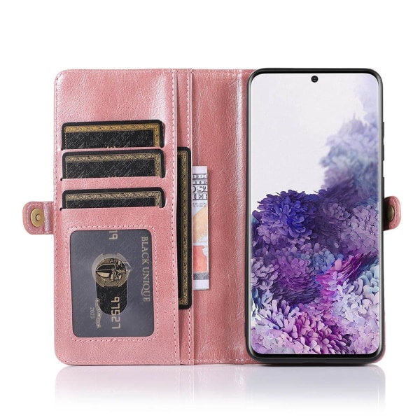 Stilfuldt 2-1 Wallet etui - Samsung Galaxy S20 FE Röd
