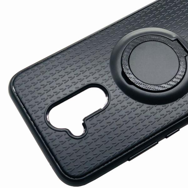 Huawei Mate 20 Lite Silikonskal med Ringhållare Från FLOVEME Grå