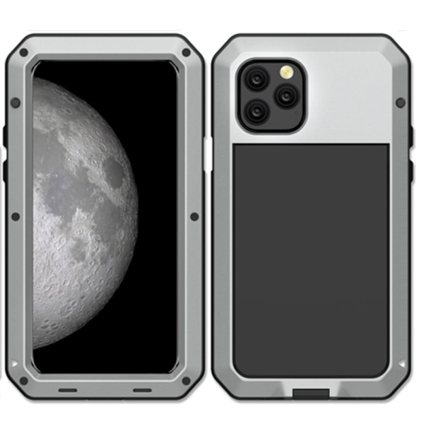 Professionelt stødsikkert etui - iPhone 11 Pro Max Silver