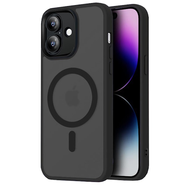 Maximal Skydd & Elegans - iPhone 16 Plus Skal med Stötsäker Design Mörkblå