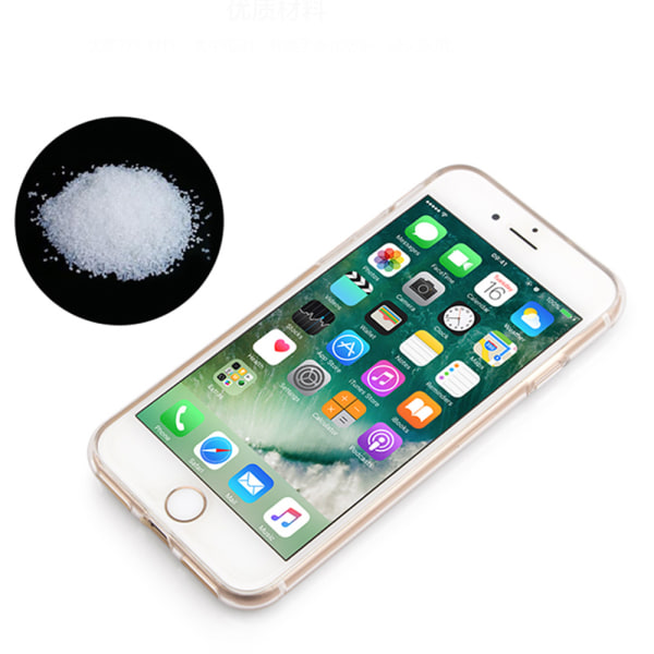 Iskuja vaimentava silikonikotelo FLOVEME - iPhone 7 Plus Transparent/Genomskinlig