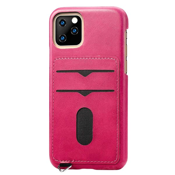Skyddande Skal med Kortfack - iPhone 11 Pro Max Havsgrön