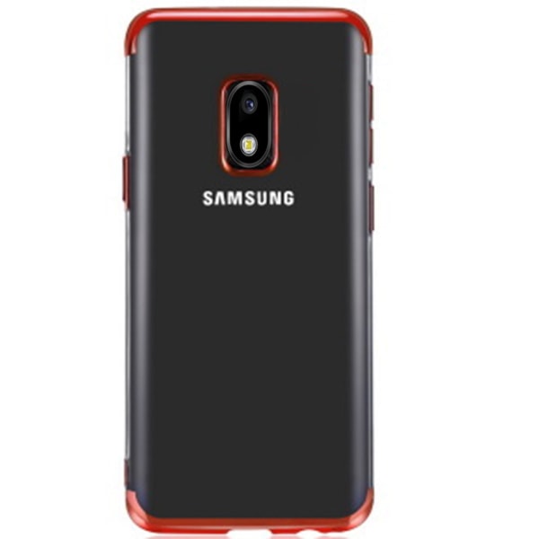 Kraftig tynt silikondeksel - Samsung Galaxy J5 2017 Silver