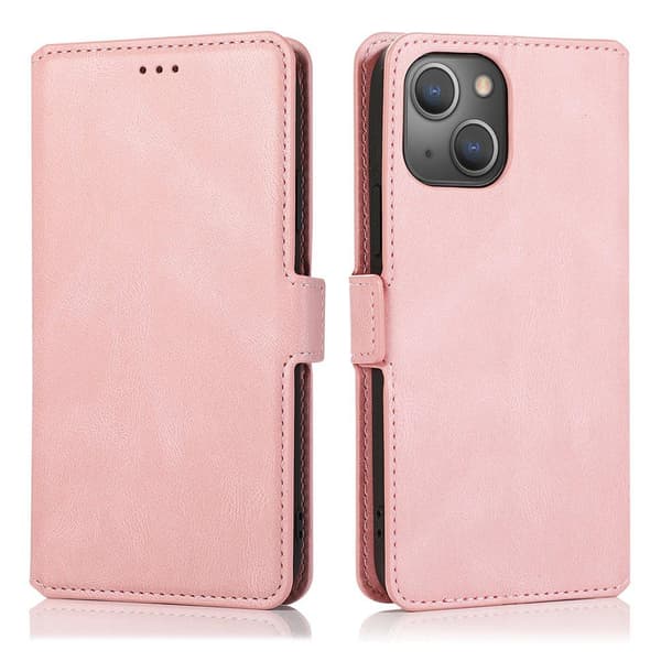 Praktiskt Floveme Plånboksfodral - iPhone 13 Mini Mörkgrön