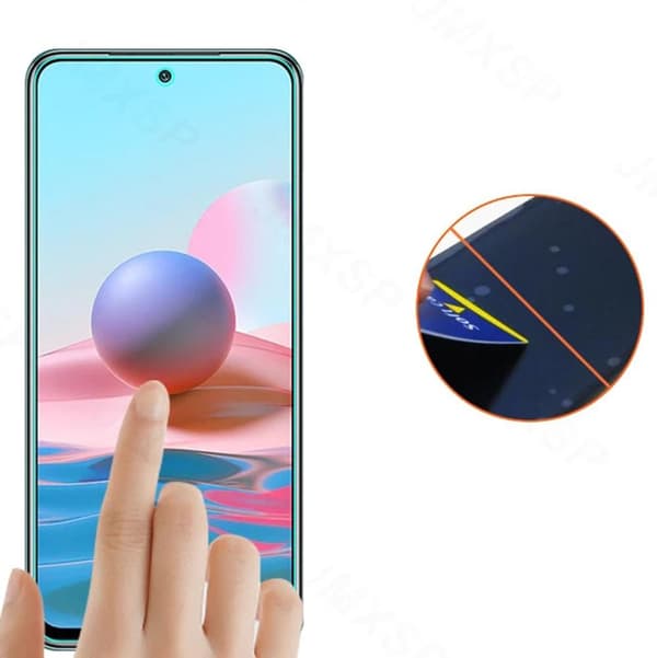 3-PACK Redmi Note 10S Standard Skärmskydd HD 0,3mm Transparent