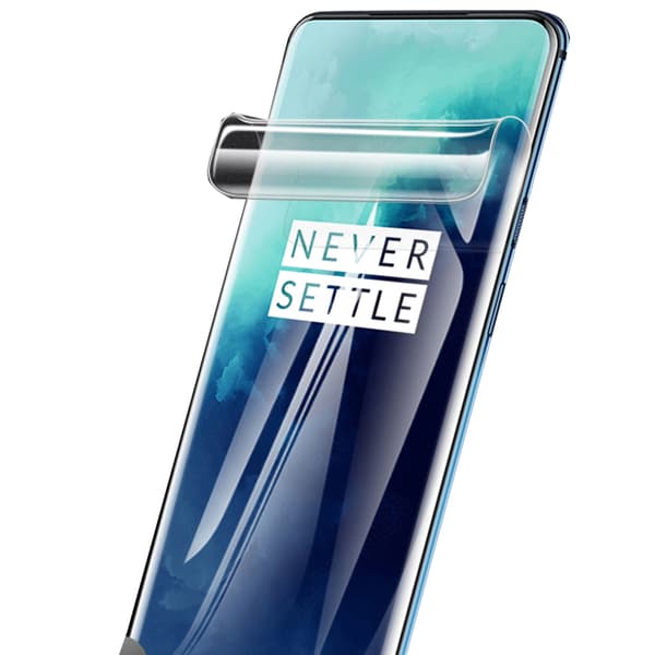 OnePlus 7 Pro 3-PACK PET Skärmskydd 9H 0,2mm Transparent