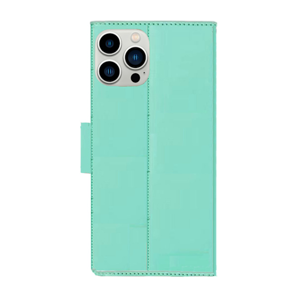 iPhone 15 pro - Elegant Plånboksfodral Guld