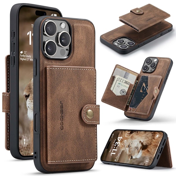 iPhone 16 Pro - Leman "JEEHOOD" Magnetiskt Skal med Stil och Funktion! Grön