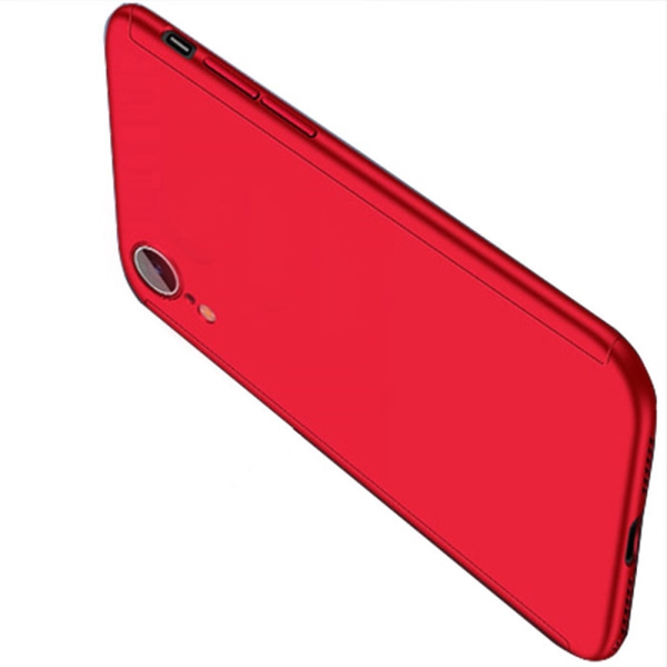iPhone XR - Effektivt Smart Floveme-deksel Röd