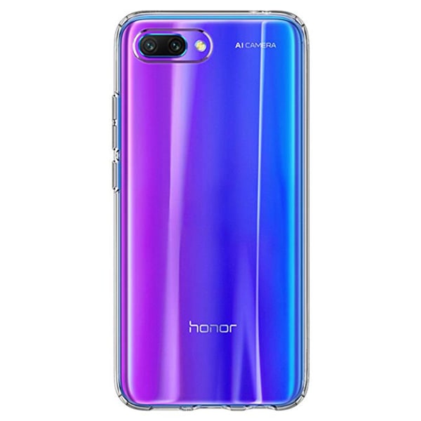 Huawei Honor 10 - Silikone etui Transparent/Genomskinlig