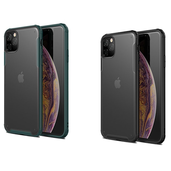 Stötdämpande Wlons Skal TPU - iPhone 11 Pro Max Mörkgrön