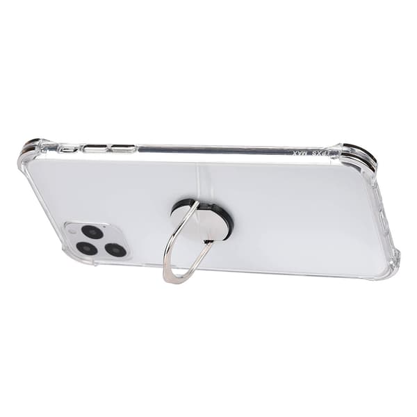 Smidigt Skal med Ringhållare - iPhone 11 Pro Röd