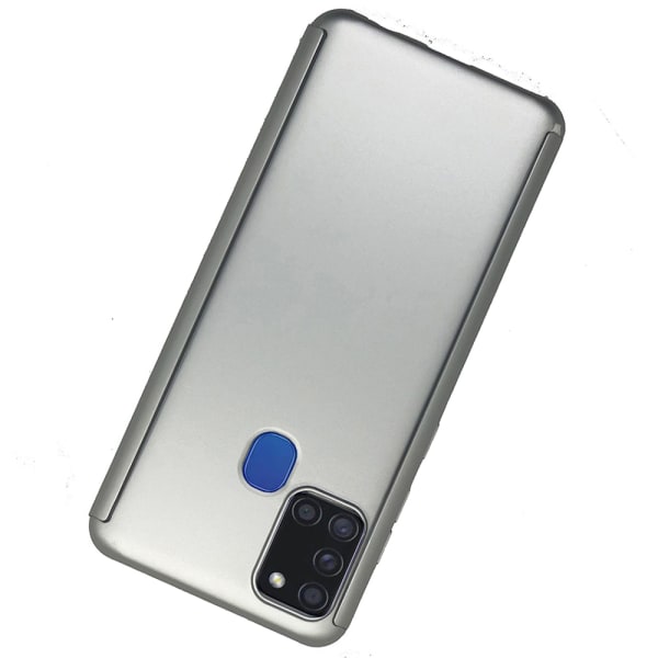 Samsung Galaxy A21S - Elegant dobbeltcover Blå