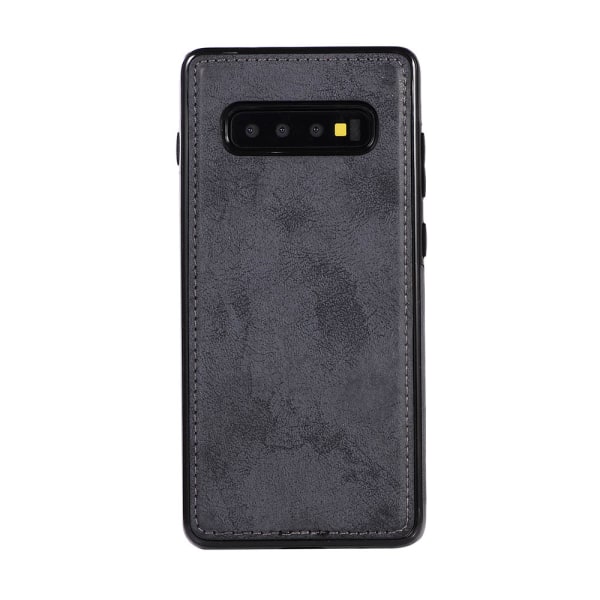 Samsung Galaxy S10 Plus - Stilsäkert Plånboksfodral Svart