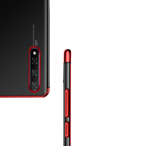 Huawei P Smart Pro - støtdempende silikonetui (Floveme) Röd