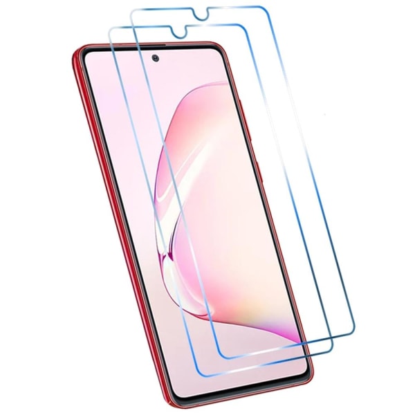 2-PACK Galaxy A02s Standard HD -näytönsuoja Transparent/Genomskinlig