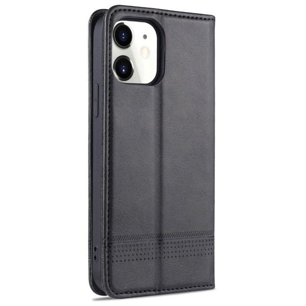 Tyylikäs Smooth Wallet Case (Azns) - iPhone 12 Blå
