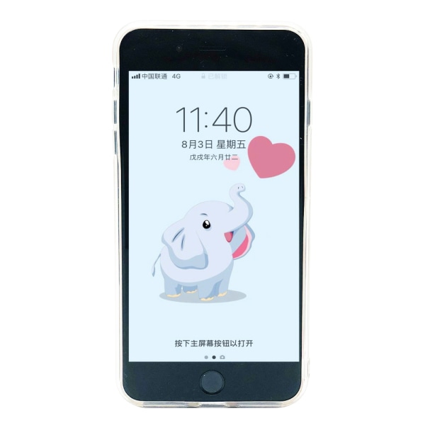 Retro-kuori (Pretty Flamingo) iPhone 8:lle
