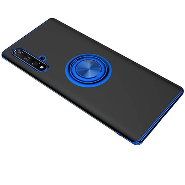 Huawei Nova 5T - Skal med Ringh�llare Röd