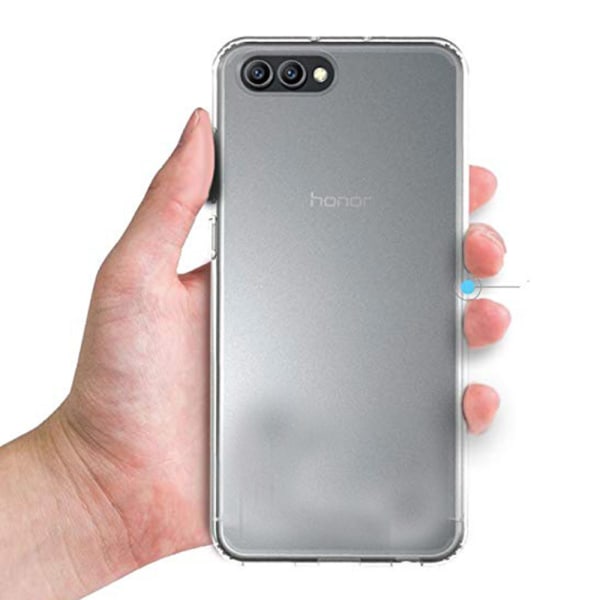 Stødabsorberende Floveme Silikone Cover - Huawei Honor 10 Transparent/Genomskinlig