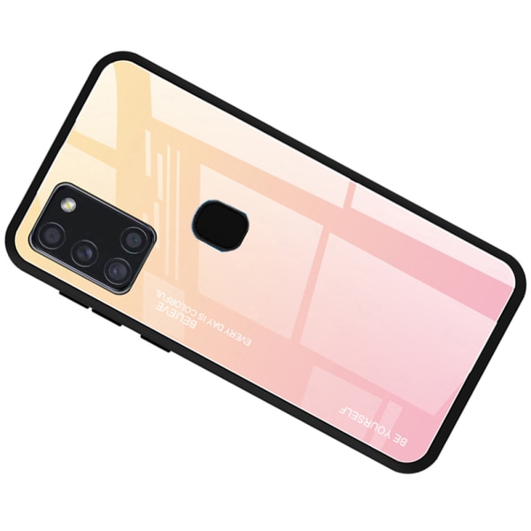Samsung Galaxy A21S - Gennemtænkt Nkobee Cover Rosa