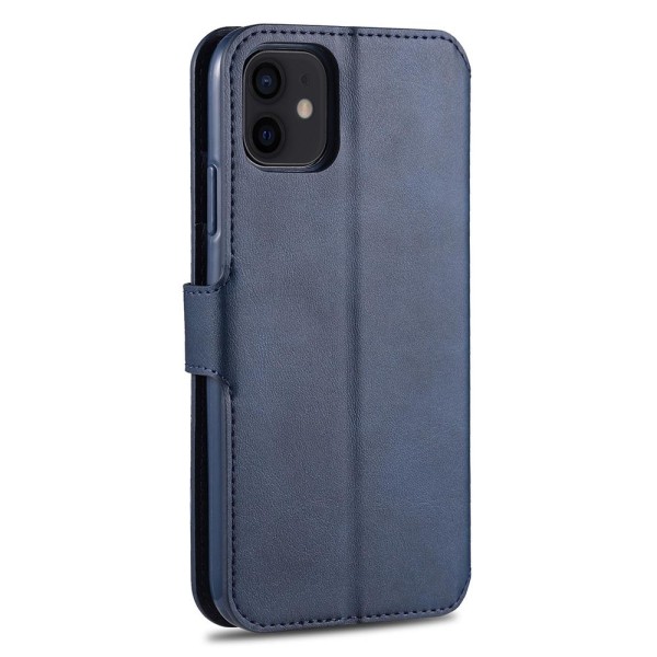 Smooth Wallet Case (Yazunshi) - iPhone 12 Blå