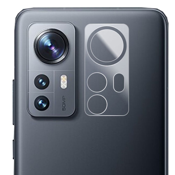 2-PACK Kameralinsskydd HD-Clear 0,2mm Xiaomi 12 Pro Transparent