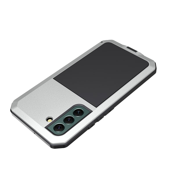 HEAVY DUTY 360-Beskyttelsesdeksel i Aluminium - Samsung Galaxy S22 Plus Svart