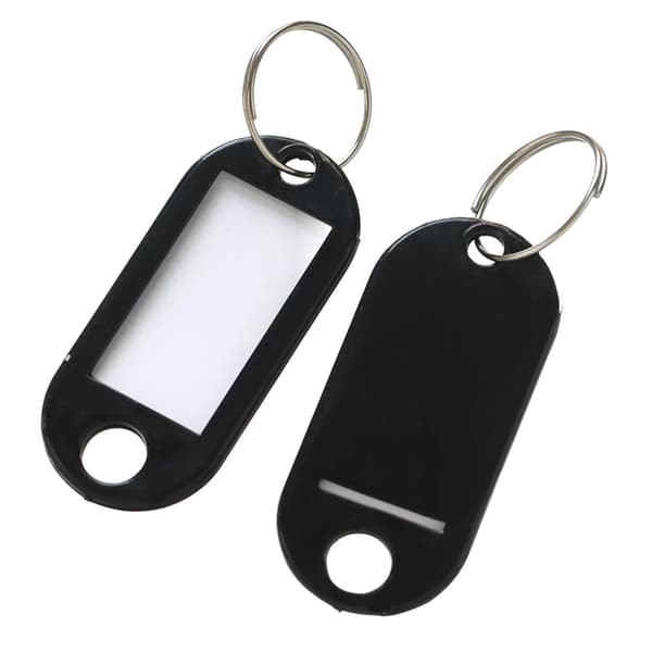 Key Tags 10-pack  Märk & Organisera Nycklar Röd