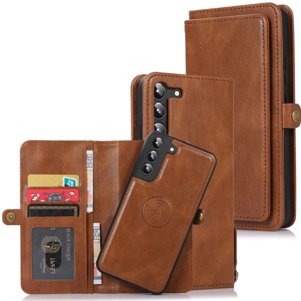 Samsung Galaxy S24 - Robust 2 i 1 Wallet etui Grön