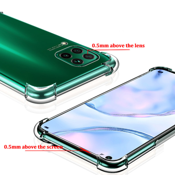 Huawei P40 Lite - Beskyttende silikondeksel Rosa/Lila
