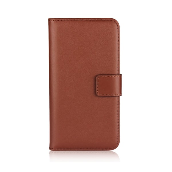 Suojakuori iPhoneX LEATHERille Brun