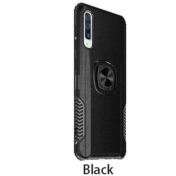 Samsung Galaxy A70 - Skal med Ringhållare Blå