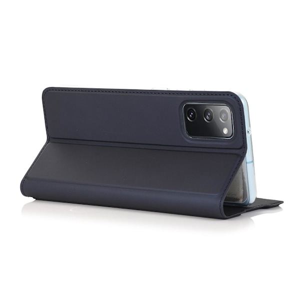 Elegant Smidigt Plånboksfodral - Samsung Galaxy S20 FE Guld