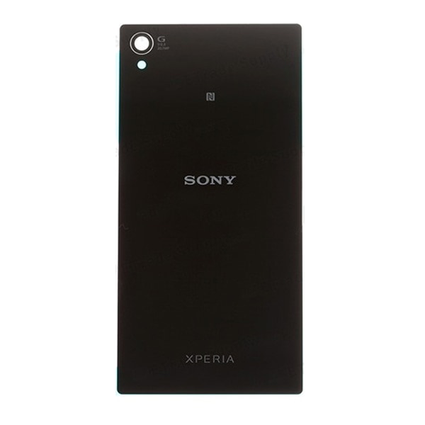 Sony Xperia Z1 Akun kansi / Takaosa MUSTA