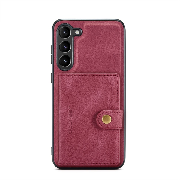 Cover med kortslot - Samsung Galaxy S23 Plus Röd