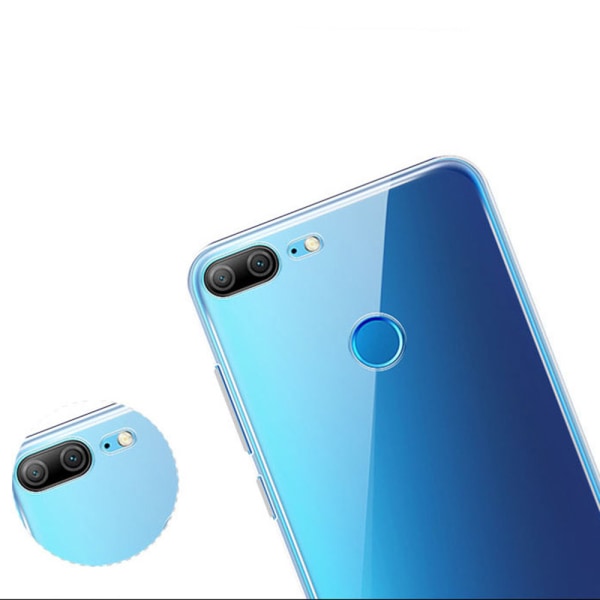 Huawei Honor 9 Lite - silikonikuori Transparent/Genomskinlig