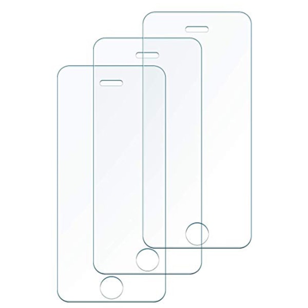 ProGuard iPhone 5/5S/5SE skærmbeskytter 3-PACK Standard 9H HD-Clear