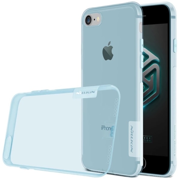 Stilig smart deksel fra NILLKIN for iPhone 7 (høy kvalitet) Blå