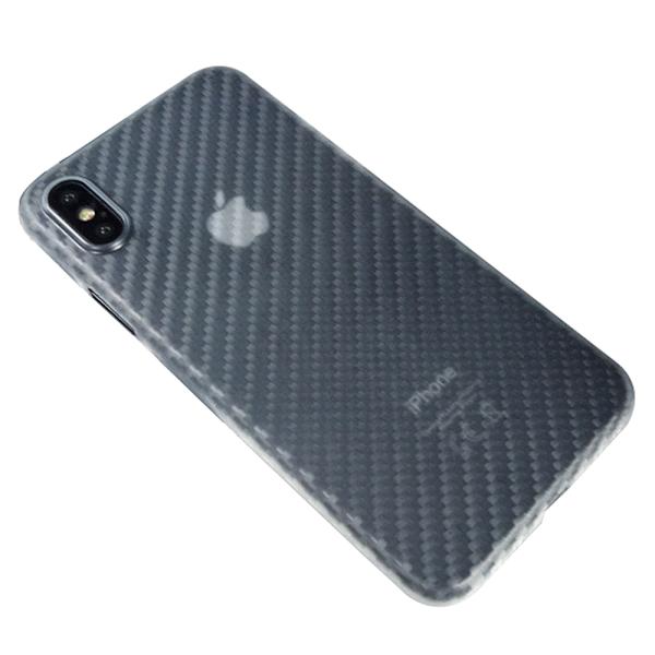 iPhone X/XS -Praktiskt Skal (Supertunt) i elegant finish Genomskinlig
