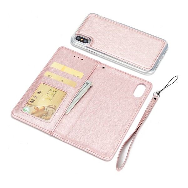 Elegant Plånboksfodral till iPhone X/XS Grön
